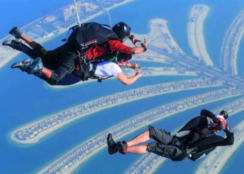Skydive Thrills; Dubai, United Arab Emirates